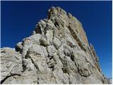 Rifugio Pederü - Sasso delle Dieci / Zehnerspitze